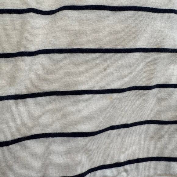 L.L. Bean women’s xxl Striped t shirt soft fabric scandi Lagenlook loose fit - Picture 3 of 6